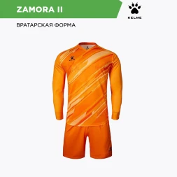 Детская вратарская форма KELME Long Sleeve Goalkeeper Suit Orange