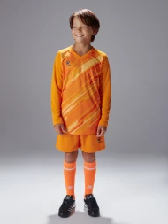 Детская вратарская форма KELME Long Sleeve Goalkeeper Suit Orange