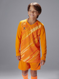 Детская вратарская форма KELME Long Sleeve Goalkeeper Suit Orange