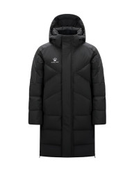 Детский пуховик KELME Hildren's Long Down Jacket Black