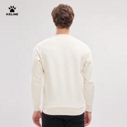 Свитшот KELME Fleece Crew Neck Sweatshirt Beige