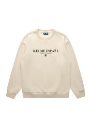 Свитшот KELME Fleece Crew Neck Sweatshirt Beige