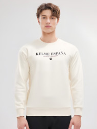 Свитшот KELME Fleece Crew Neck Sweatshirt Beige