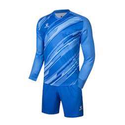 Детская вратарская форма KELME Long Sleeve Goalkeeper Suit Light Blue