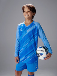 Детская вратарская форма KELME Long Sleeve Goalkeeper Suit Light Blue