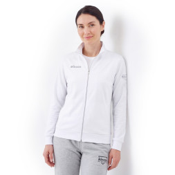 Костюм спортивный MIKASA MT537/530-022-3XL, р.3XL, 70% хлопок, 30% полиэстер, бело-серый
