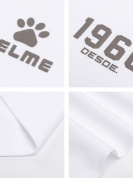Футболка KELME Round Neck Short Sleeve T-Shirt White