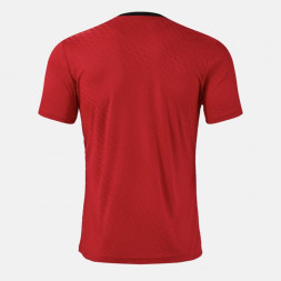 ФУТБОЛКА С КОРОТКИМ РУКАВОМ PROTEAM III КРАСНЫЙ ЧЁРНЫЙ