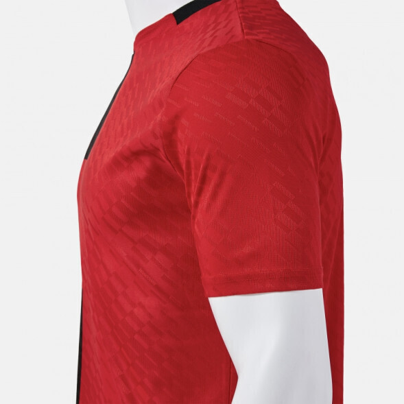 ФУТБОЛКА С КОРОТКИМ РУКАВОМ PROTEAM III КРАСНЫЙ ЧЁРНЫЙ