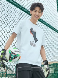 Футболка KELME Round Neck Short Sleeve T-Shirt White