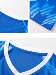Футбольная форма KELME Kekme Short-Sleeved Football Suit Blue