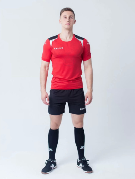Футбольная форма KELME Short Sleeve Football Set (Red/Black)