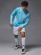Футбольная форма KELME Long-Sleeved Football Suit (Light Blue/White)