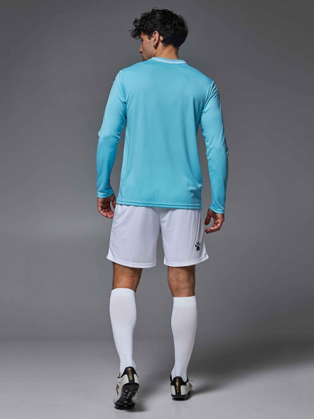 Футбольная форма KELME Long-Sleeved Football Suit (Light Blue/White)