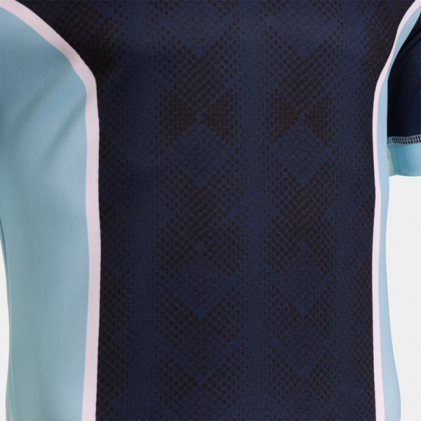 Регбийка JOMA CAMISETA MANGA CORTA MYSKIN III DARK NAVY CELESTE