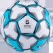 Мяч футбольный JOGEL Nueno №5, белый/голубой/черный