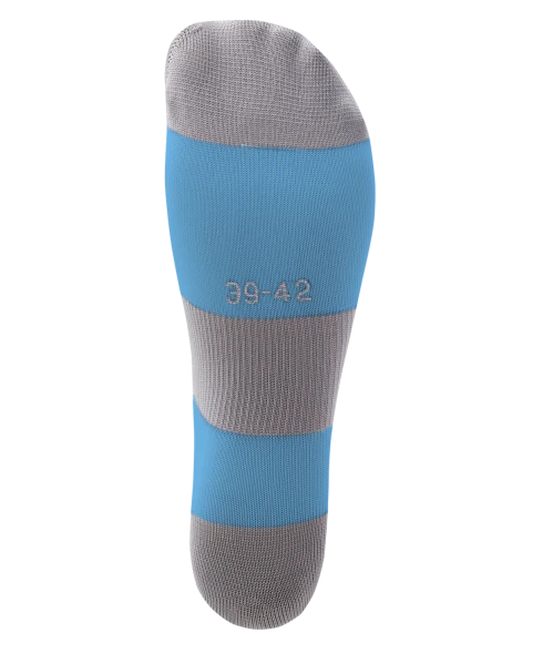 Гетры футбольные JOGEL CAMP BASIC SOCKS, голубой/белый