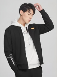 Бомбер KELME Knitted Coat Black