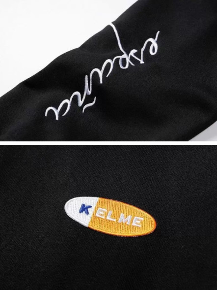 Бомбер KELME Knitted Coat Black