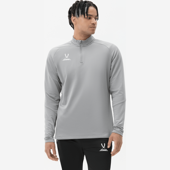 Джемпер тренировочный JOGEL PREMIER PerFormDRY Training 1/4 Zip Fleece Top, серый