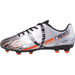 БЕЗ УПАКОВКИ Бутсы футбольные JÖGEL Rapido FG Silver/black