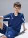 Детская футбольная форма KELME Football Suit (Dark Blue/White)
