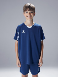 Детская футбольная форма KELME Football Suit (Dark Blue/White)