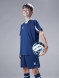 Детская футбольная форма KELME Football Suit (Dark Blue/White)