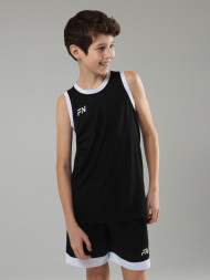 Детская баскетбольная форма FN Slam Kid (Black/White)