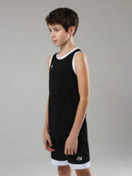 Детская баскетбольная форма FN Slam Kid (Black/White)