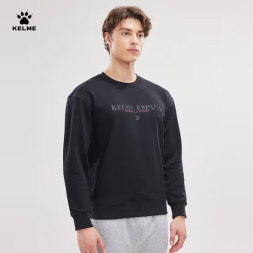 Свитшот KELME Fleece Crew Neck Sweatshirt Black