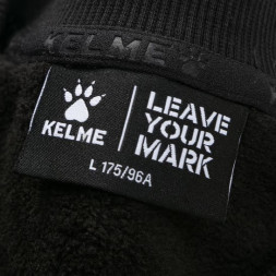 Свитшот KELME Fleece Crew Neck Sweatshirt Black