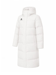 Пуховик KELME Long Down Jacket White