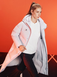 Пуховик KELME Long Down Jacket White