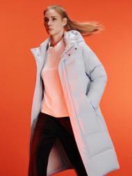 Пуховик KELME Long Down Jacket White