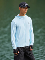 Ветровка KELME Knitted Sun Protection Clothing Light Blue