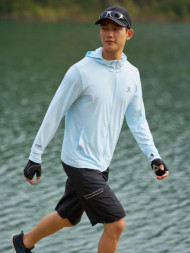 Ветровка KELME Knitted Sun Protection Clothing Light Blue