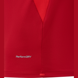 Джемпер тренировочный JOGEL PREMIER PerFormDRY Training Zip Top, темно-красный/красный