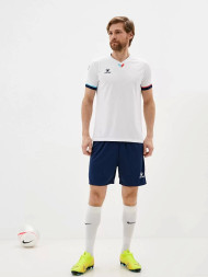Футбольная форма KELME Short Sleeve Football Set (White/Dark Blue)