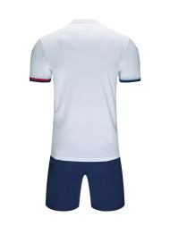 Футбольная форма KELME Short Sleeve Football Set (White/Dark Blue)