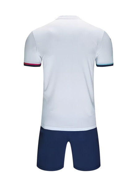 Футбольная форма KELME Short Sleeve Football Set (White/Dark Blue)