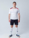 Футбольная форма KELME Short Sleeve Football Uniform (White/Black)