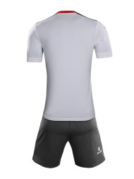 Футбольная форма KELME Short Sleeve Football Uniform (White/Black)