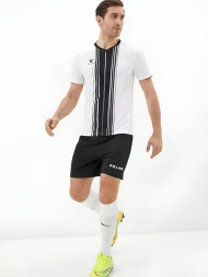 Футбольная форма KELME Short Sleeve Football Uniform (White/Black)