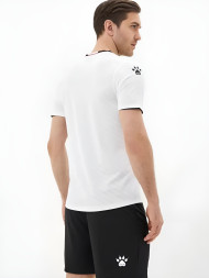 Футбольная форма KELME Short Sleeve Football Uniform (White/Black)