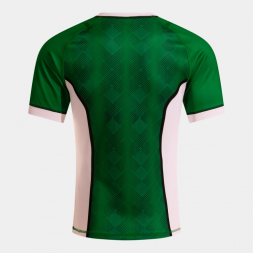 Регбийка JOMA CAMISETA MANGA CORTA MYSKIN III VERDE BLANCO
