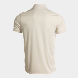 POLO MANGA CORTA CRICKET BLANCO