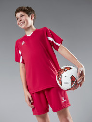 Детская футбольная форма KELME Football Suit (Red/White)