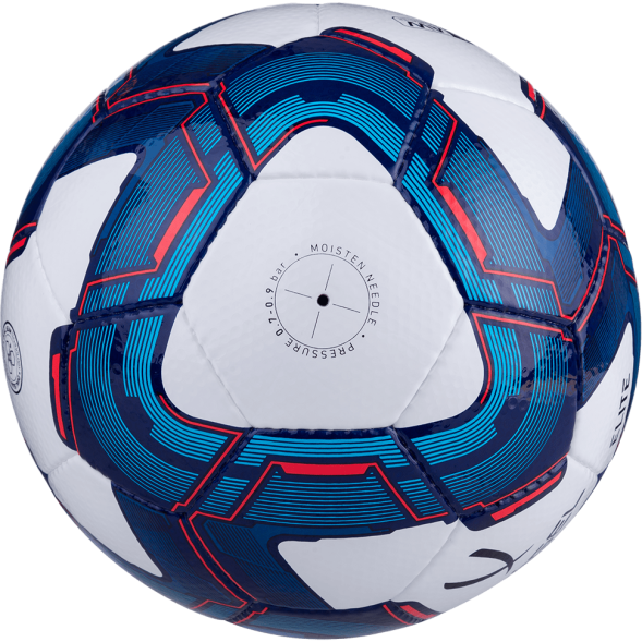 Мяч футбольный JOGEL Elite №4, белый/синий/красный