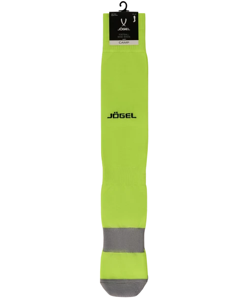 Гетры футбольные JOGEL CAMP BASIC SOCKS, желтый неон/серый/черный
